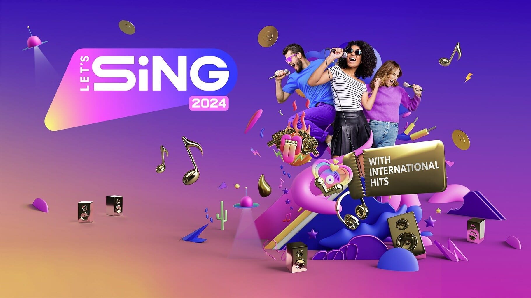 Let's Sing 2024 with International Hits: Gold Edition artwork