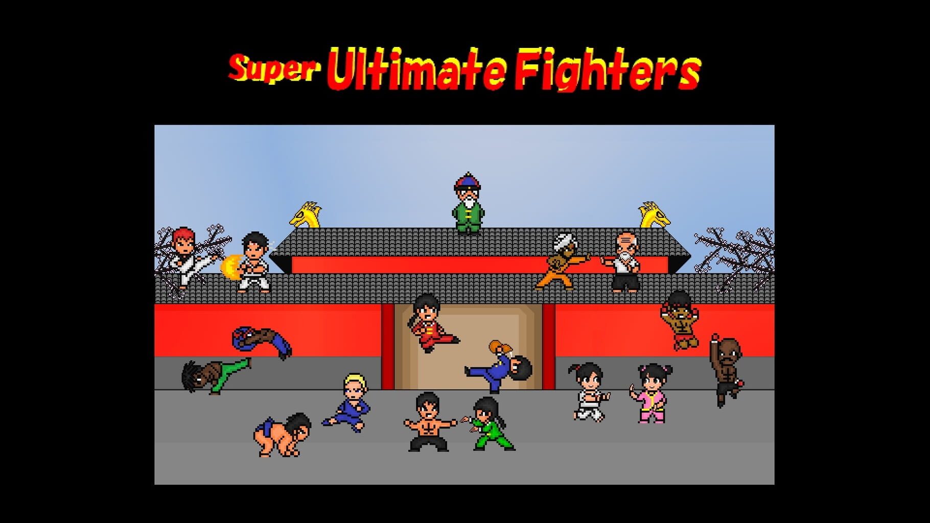 Super Ultimate Fighters artwork