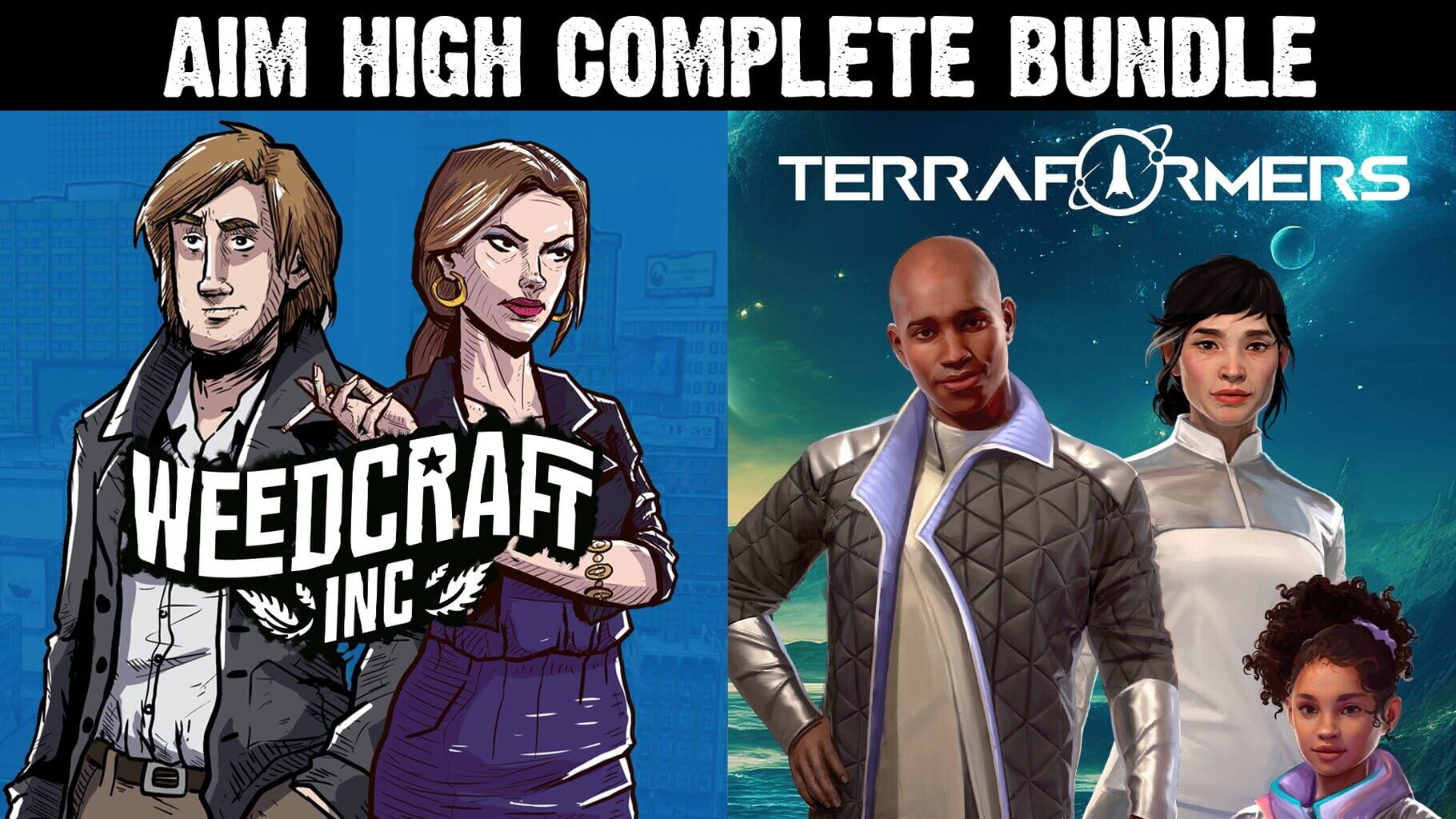 Weedcraft Inc + Terraformers: Aim High Bundle Image
