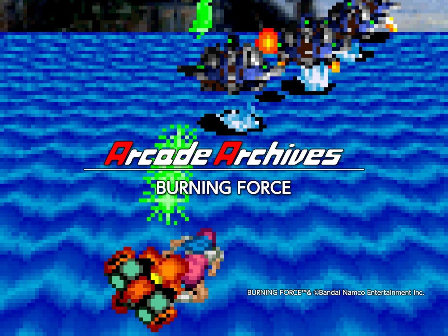 Arcade Archives: Burning Force artwork