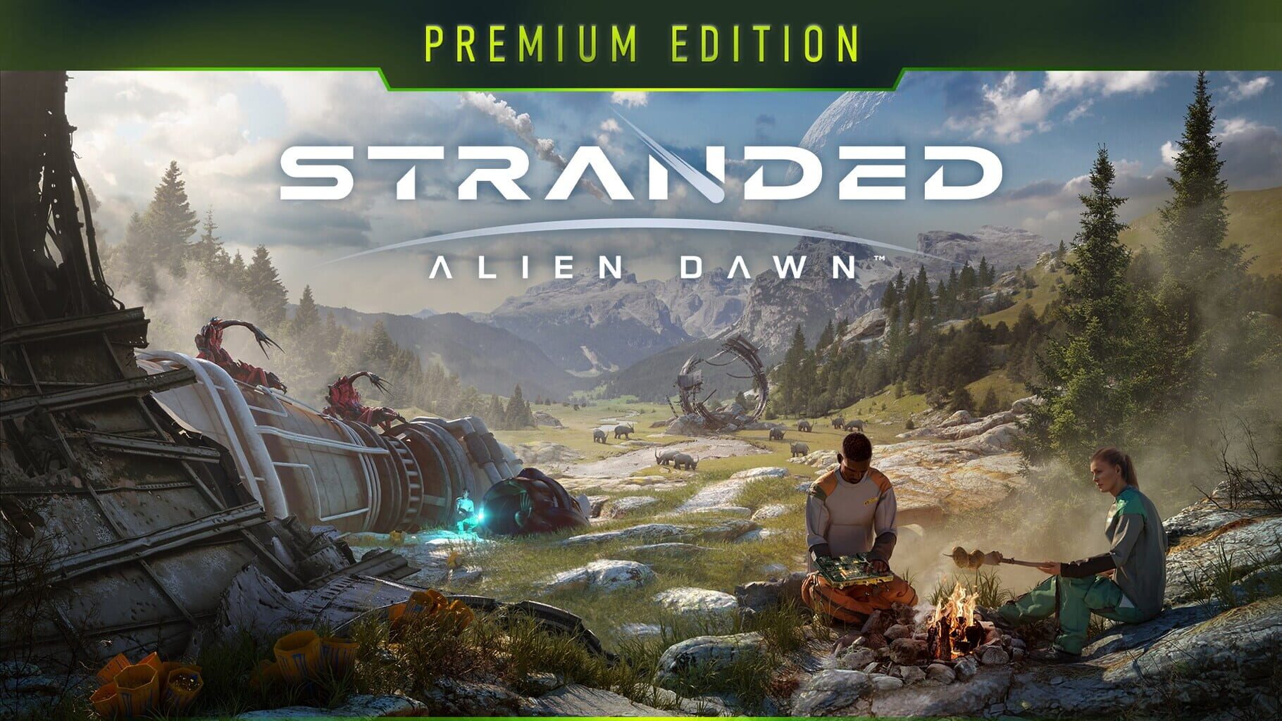 Arte - Stranded: Alien Dawn Premium Edition