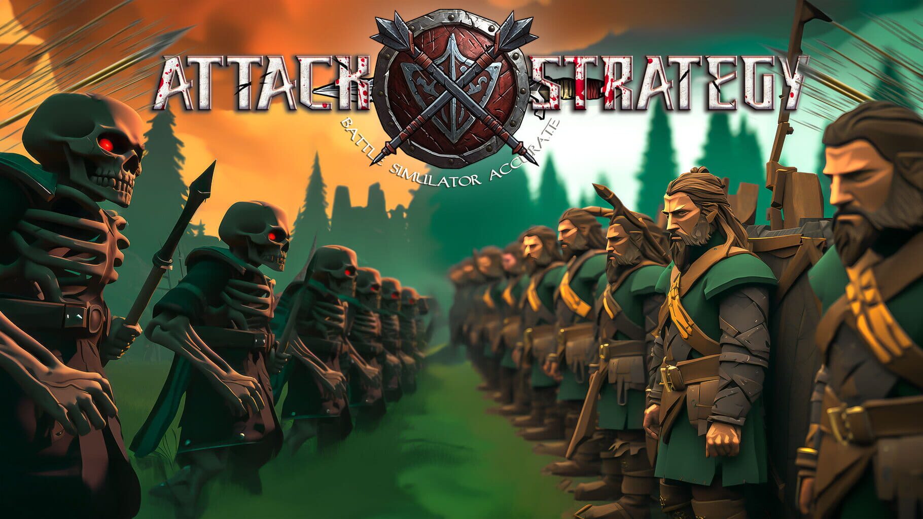 Attack Strategy: Battle Simulator Accurate artwork
