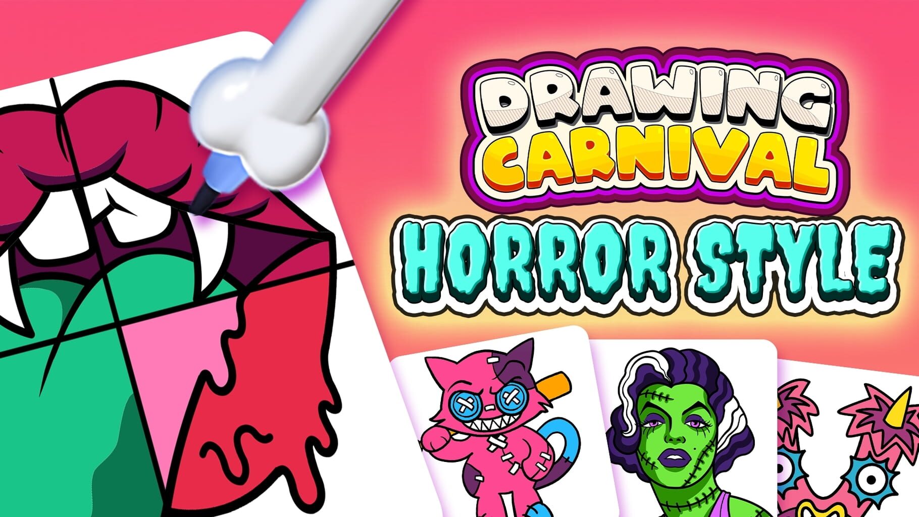 Drawing Carnival: Horror Style artwork