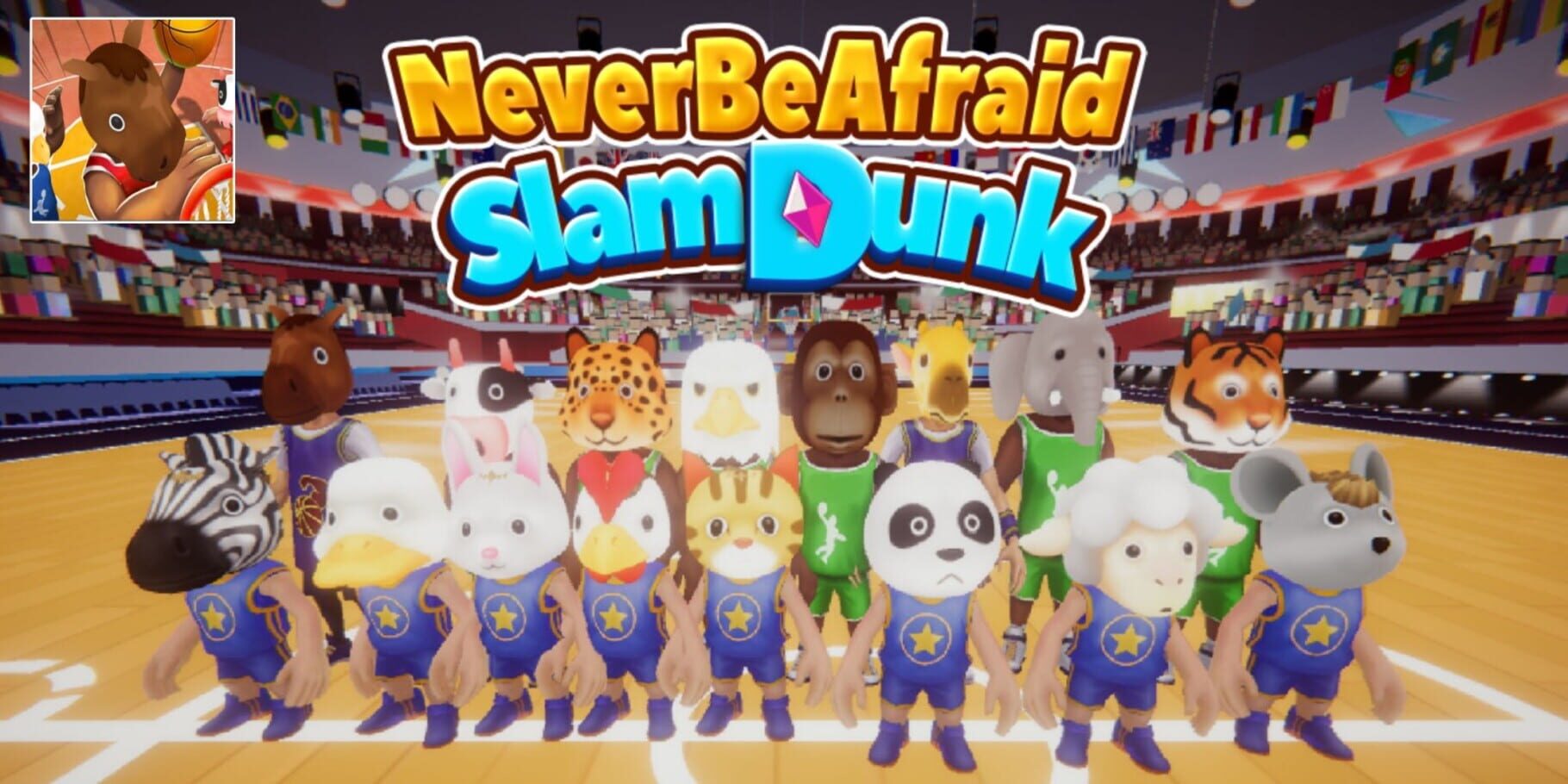 Never be Afraid: Slam Dunk! artwork