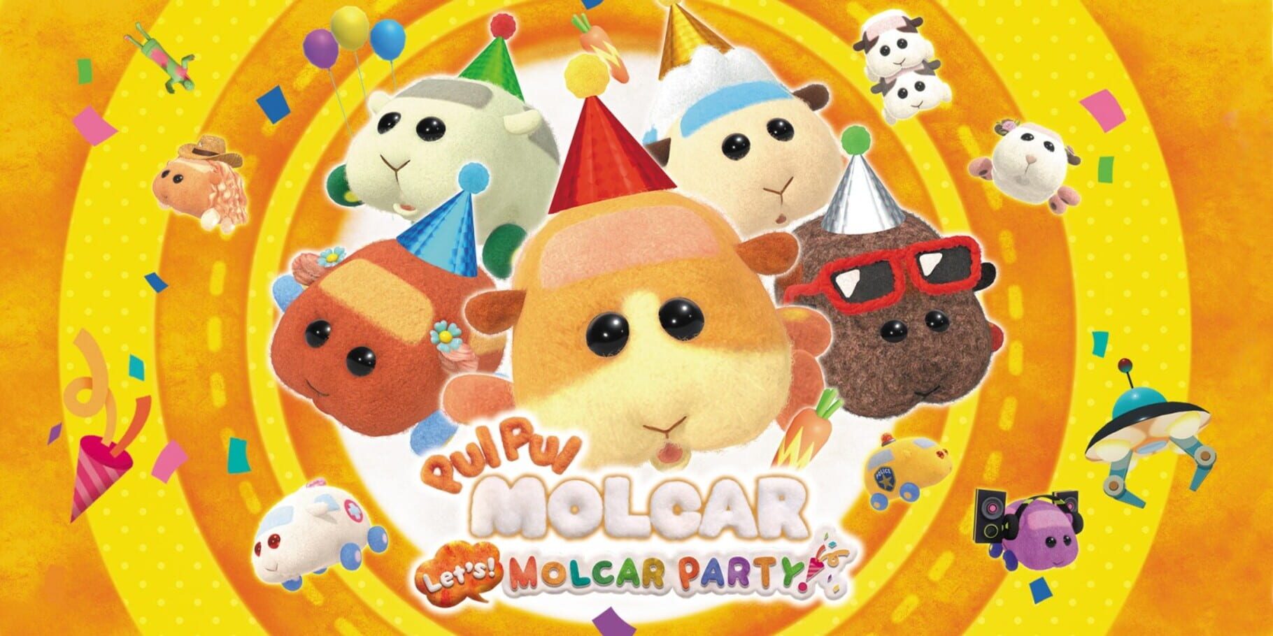 Pui Pui Molcar Let's! Molcar Party! artwork