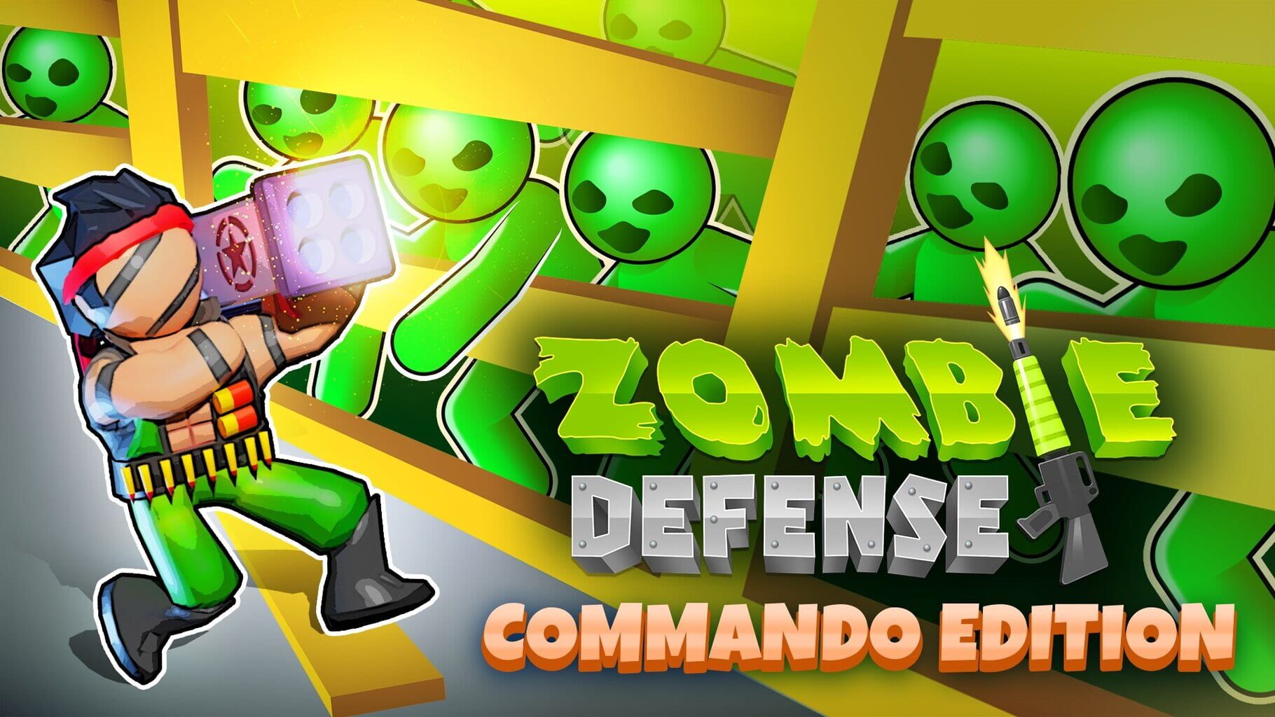 Zombie Defense: Commando Edition artwork