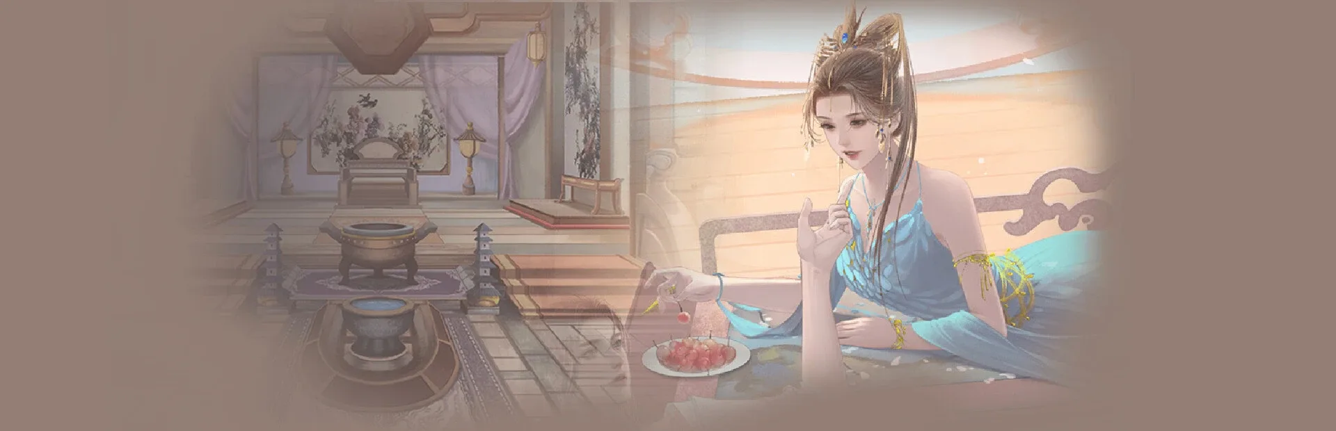 A group of beauties surrounded me