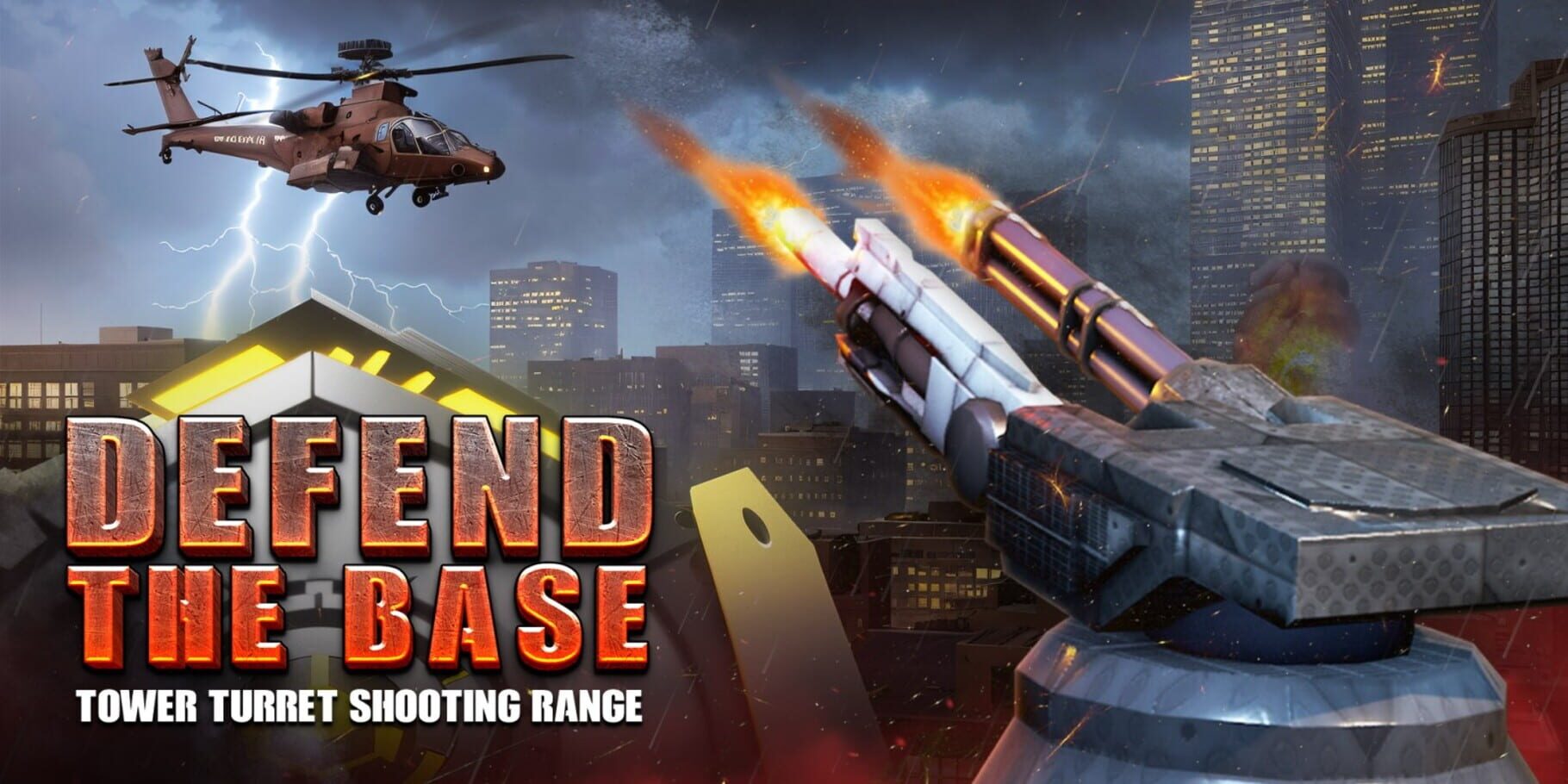 Defend the Base: Tower Turret Shooting Range artwork