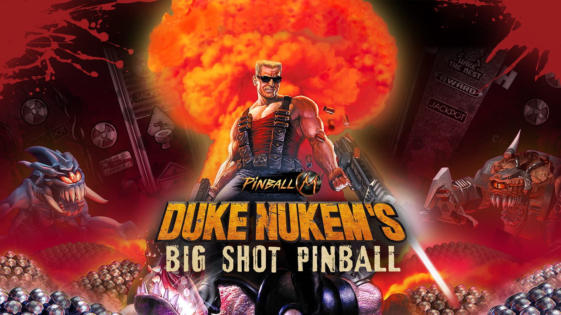 Arte - Pinball M: Duke Nukem's Big Shot Pinball