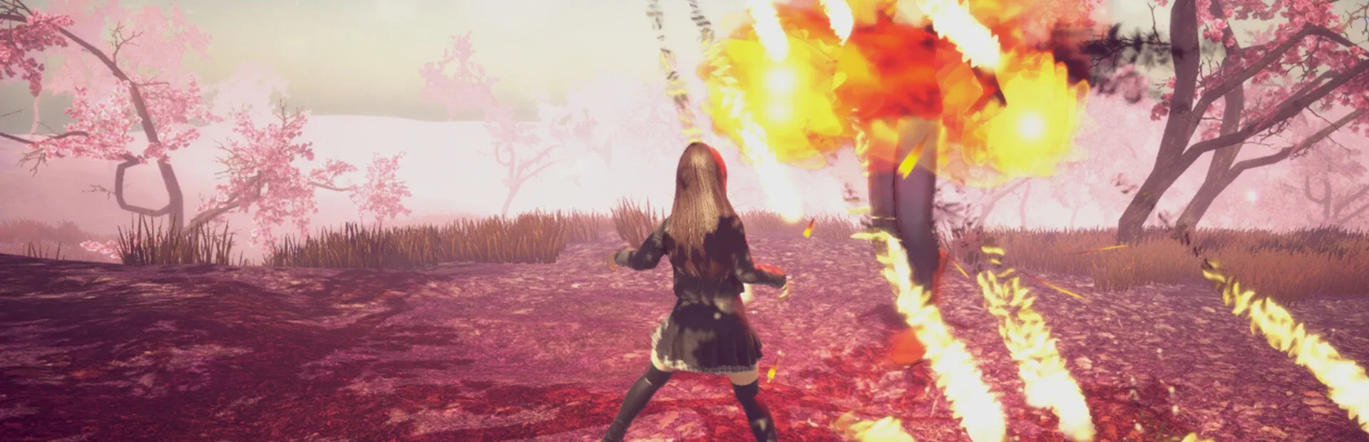 Cute girl with uncle's leisure time