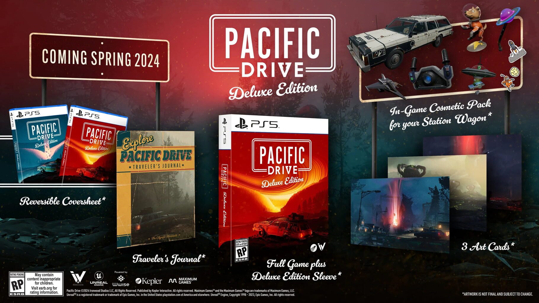 Arte - Pacific Drive: Deluxe Edition