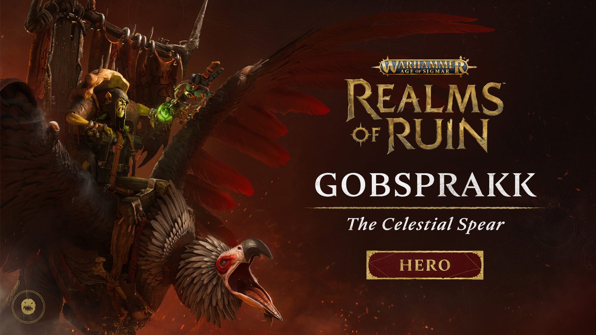 Artwork for Warhammer Age of Sigmar: Realms of Ruin - The Gobsprakk, The Mouth of Mork Pack