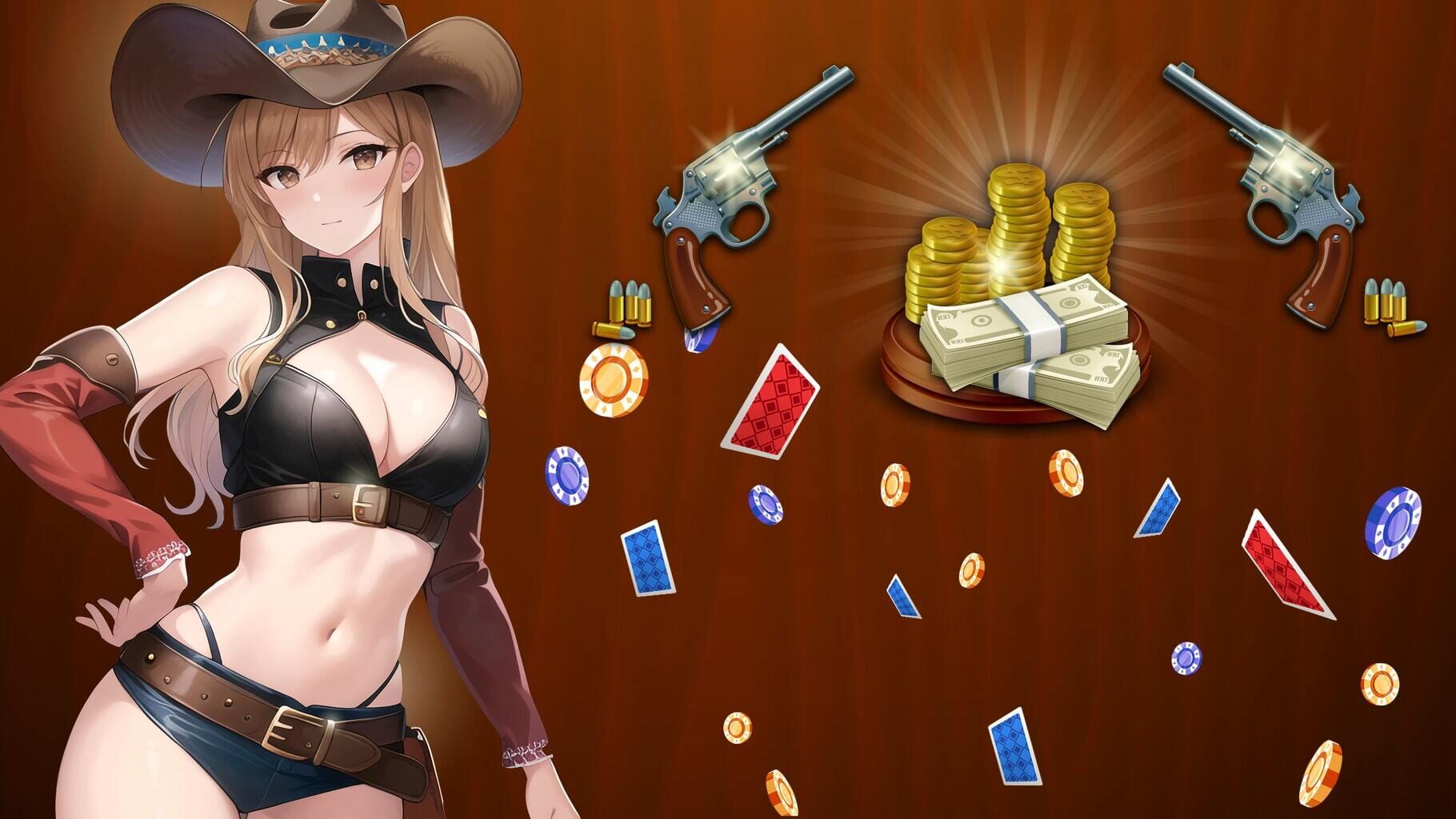 Western Slot Machine artwork