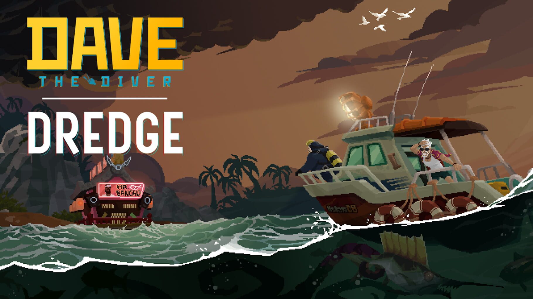 Dave the Diver: Dredge artwork