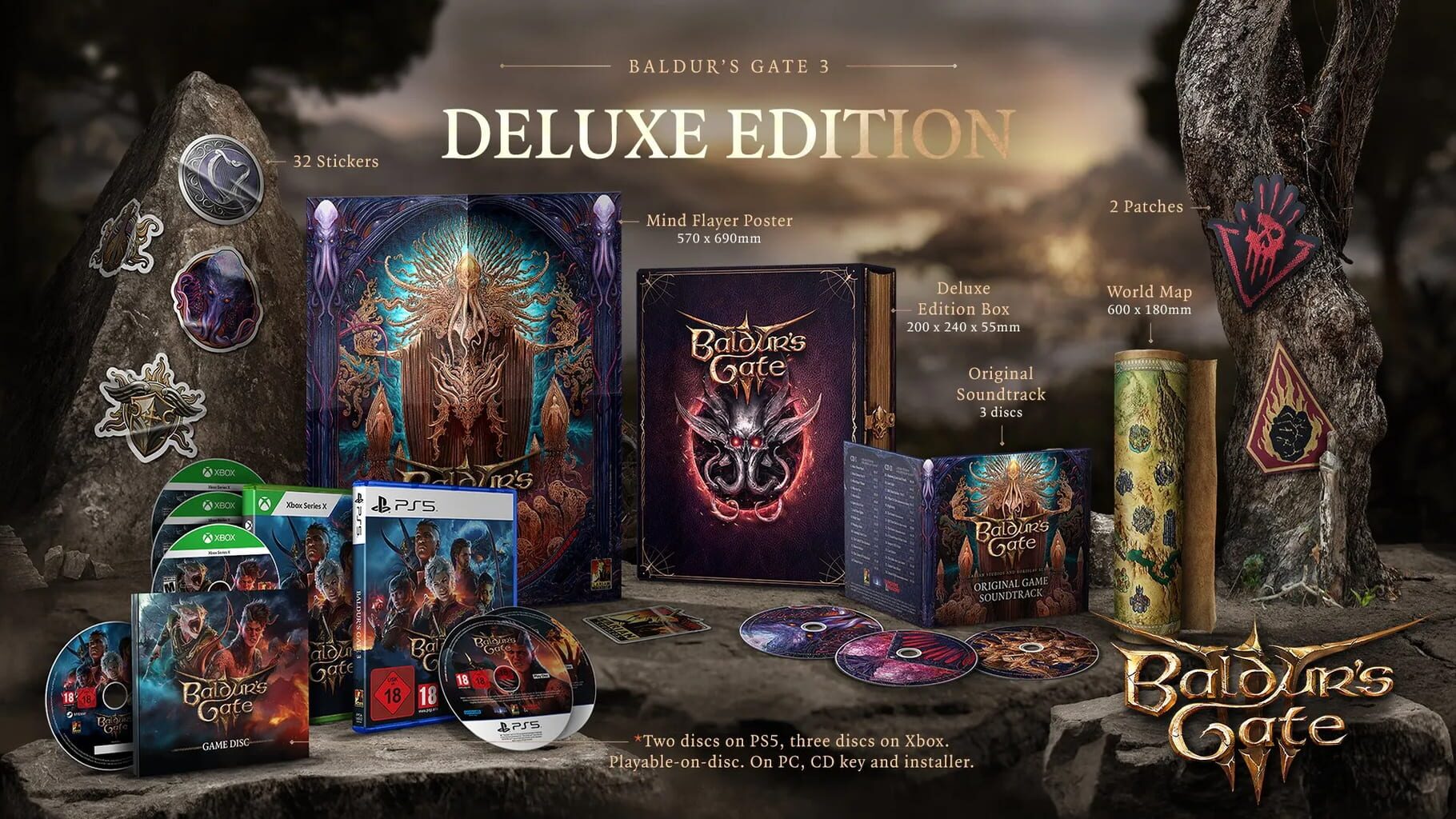 Artwork for Baldur's Gate 3: Deluxe Edition