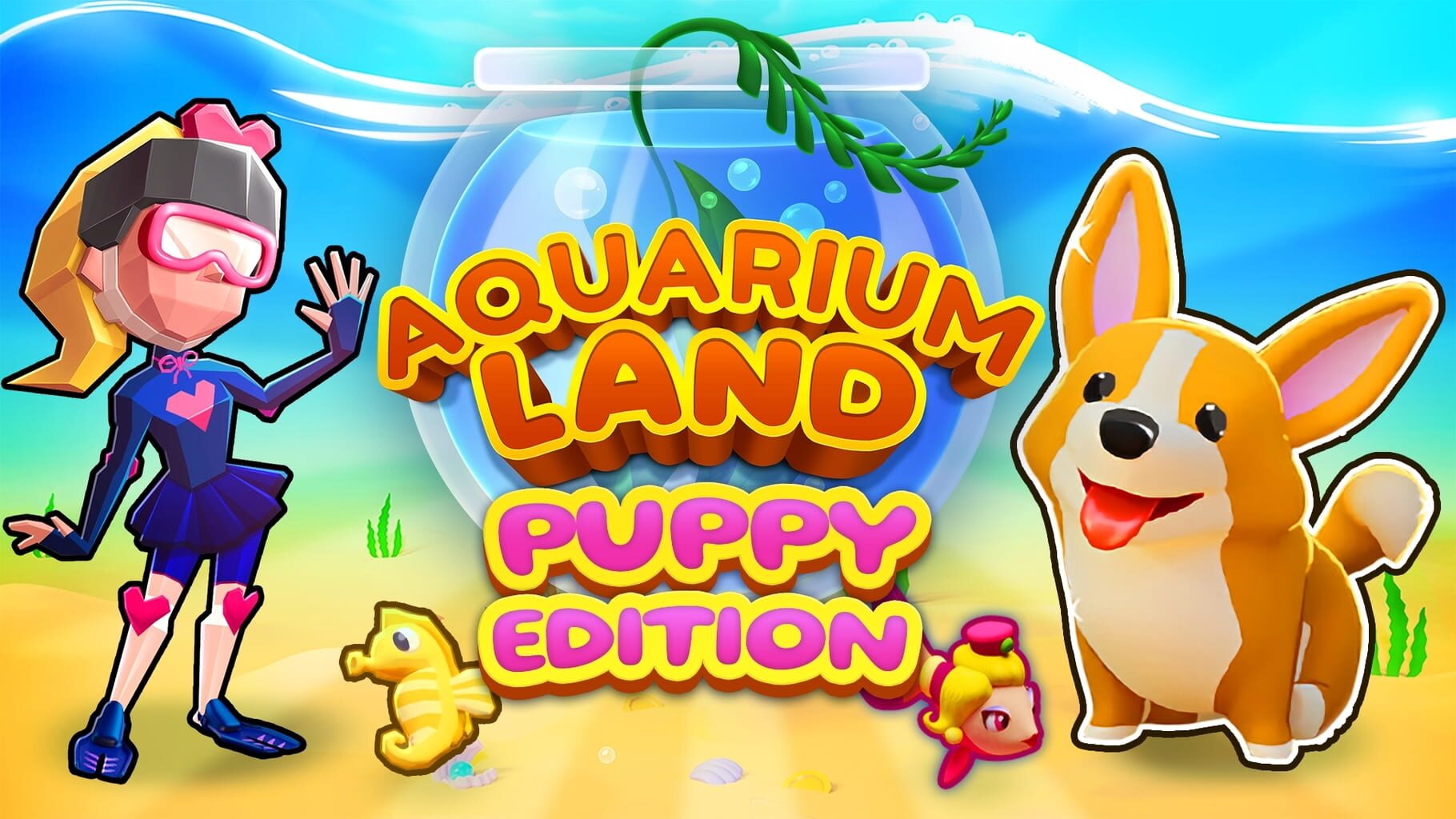 Aquarium Land: Puppy Edition artwork