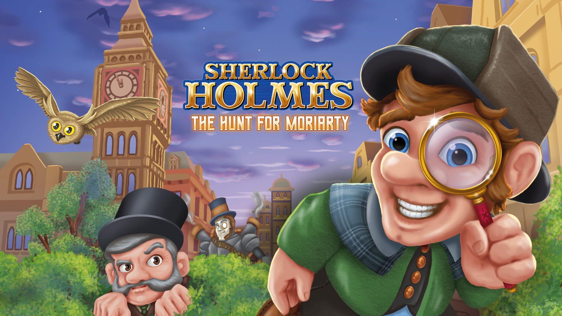 Sherlock Holmes: The Hunt for Moriarty artwork