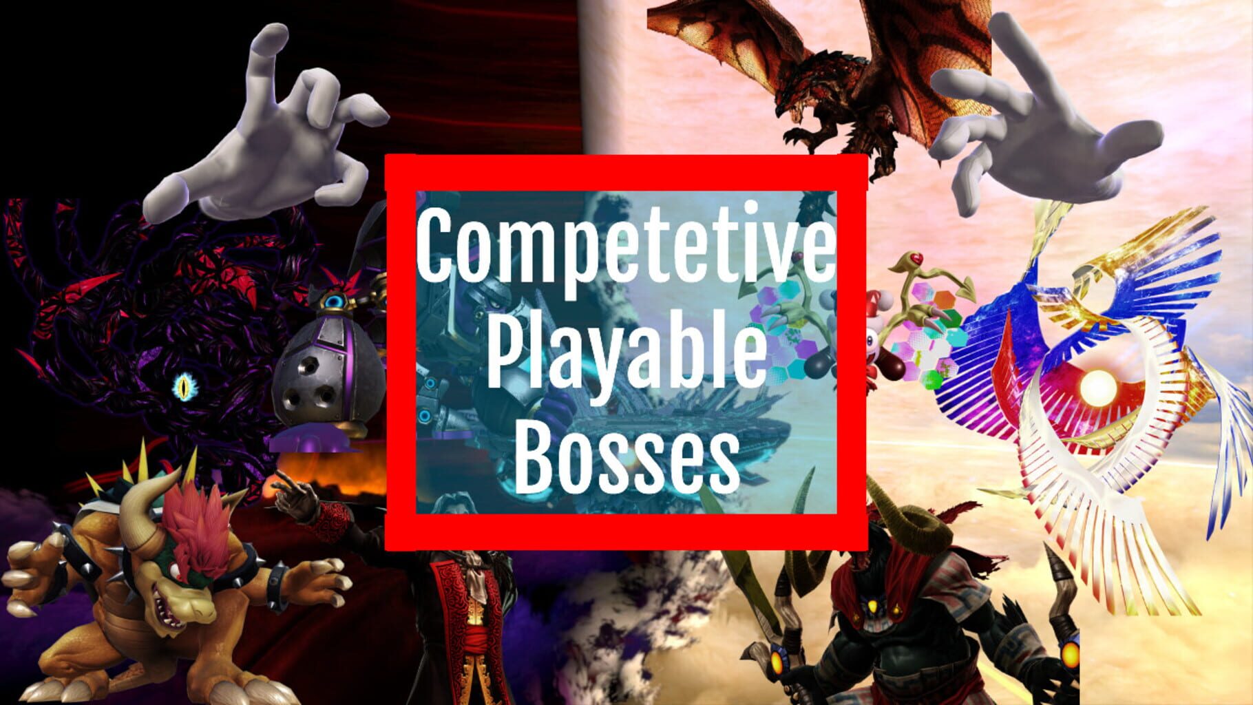 Super Smash Bros. Ultimate: Competitive Playable Bosses artwork