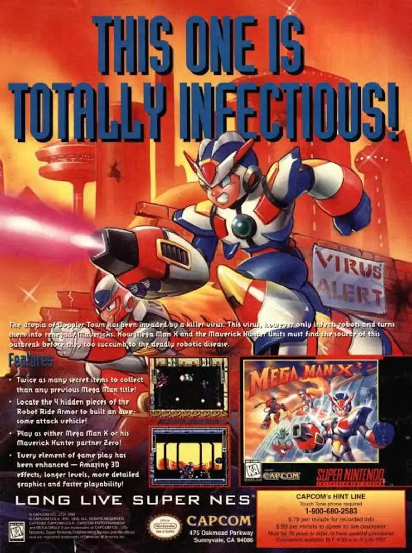 Arte - Mega Man X3