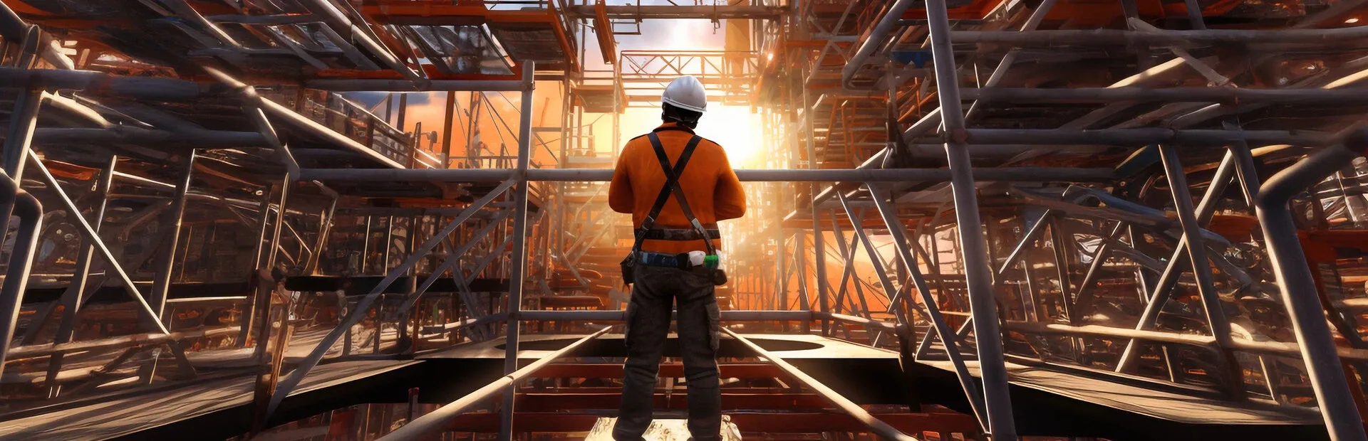 Wedge Lock Scaffolding VR Training