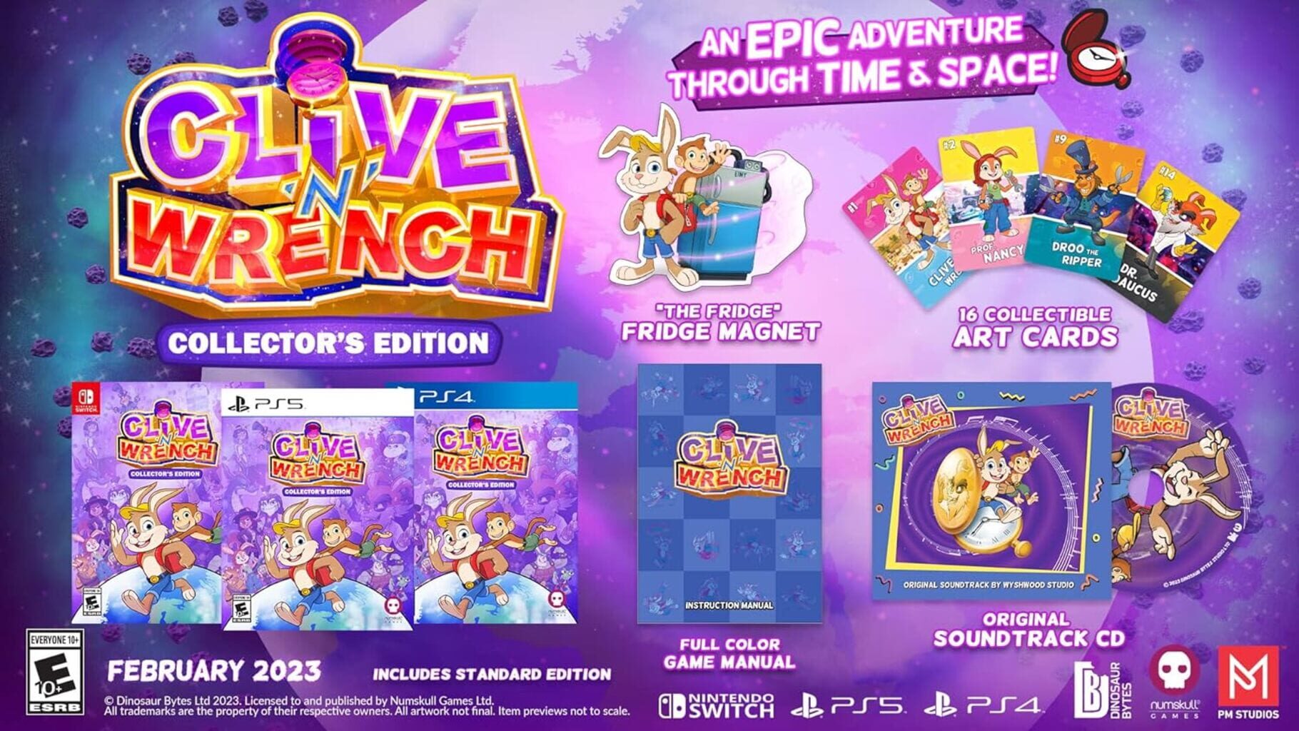 Clive 'N' Wrench: Collector's Edition artwork