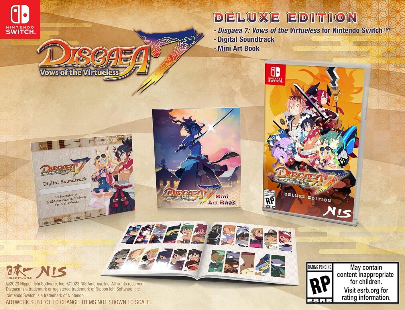 Disgaea 7: Vows of the Virtueless - Deluxe Edition artwork
