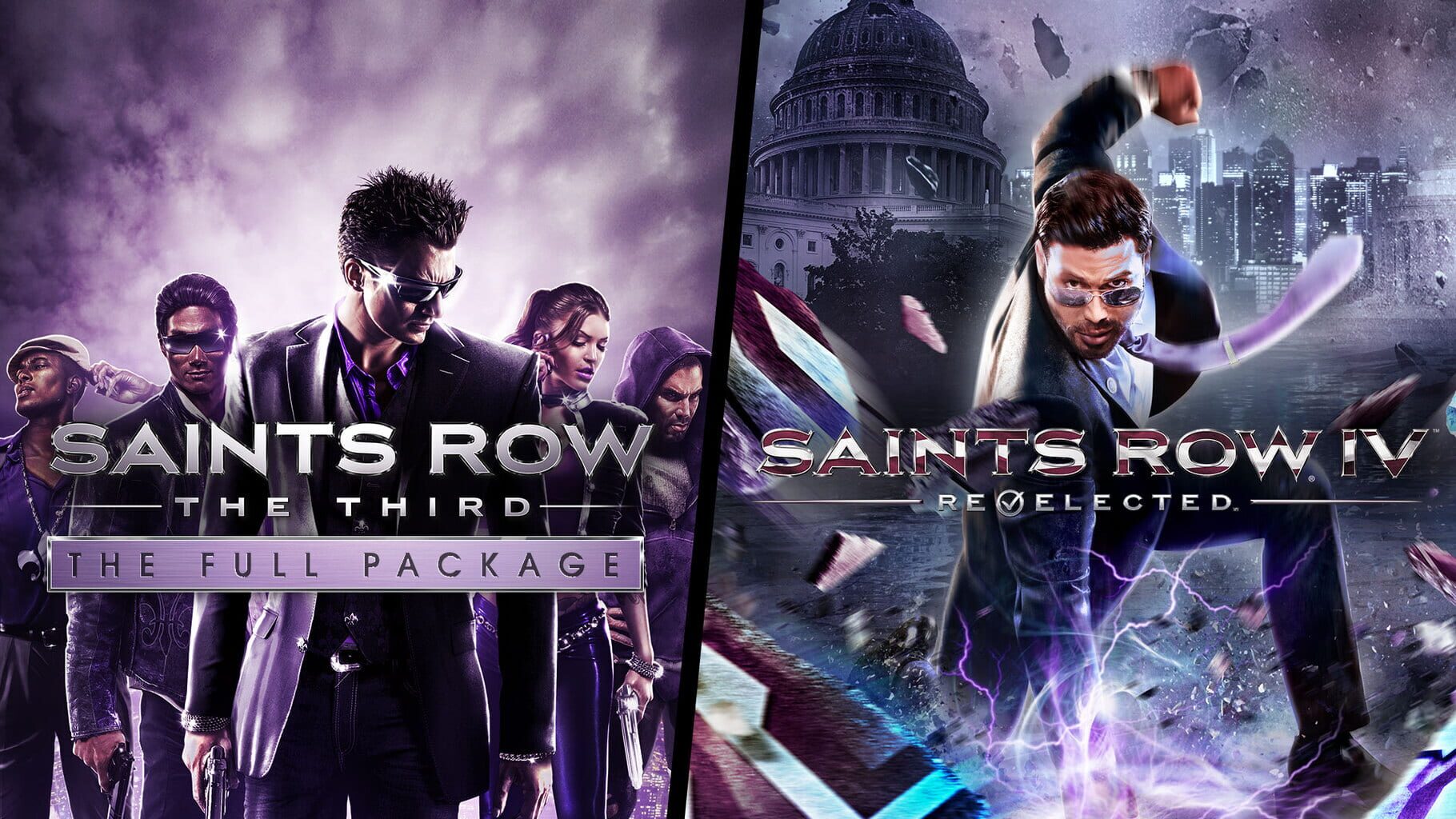 Saints Row: The Big Purple Package artwork