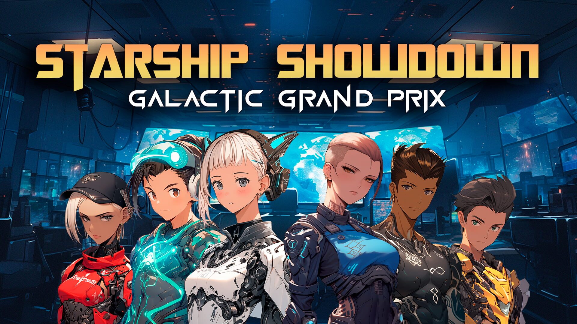 Artwork for Starship Showdown: Galactic Grand Prix
