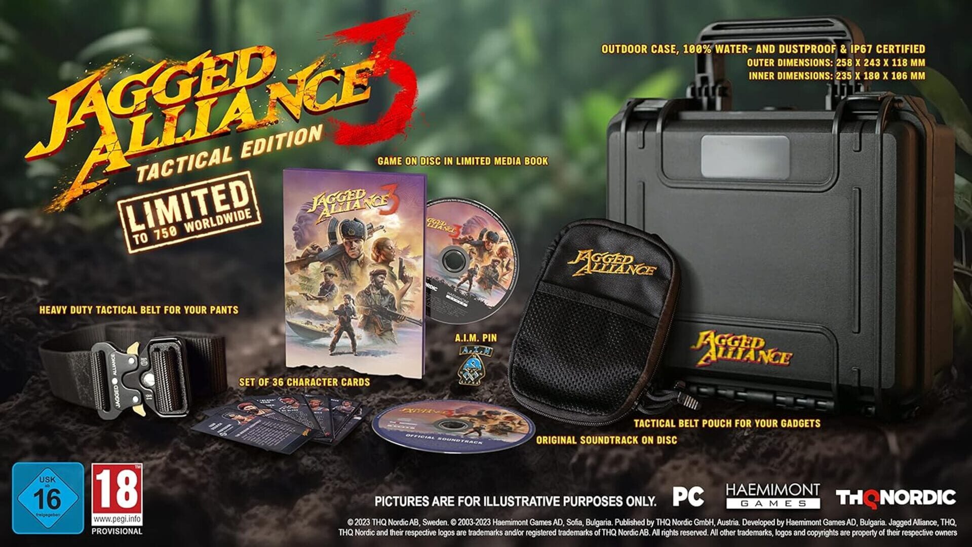 Artwork for Jagged Alliance 3: Tactical Edition