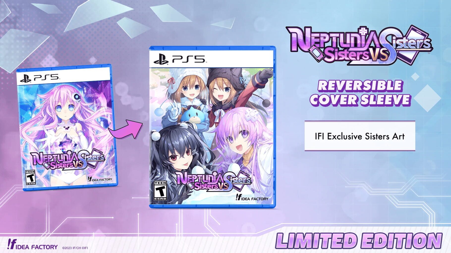 Arte - Neptunia: Sisters vs. Sisters - Limited Edition