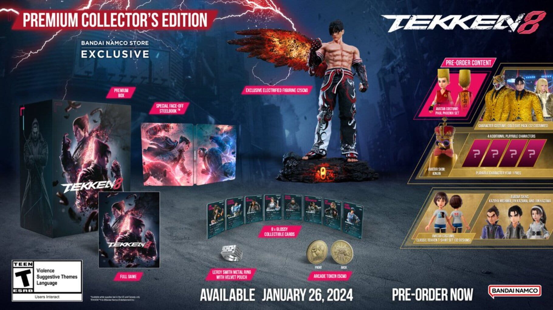 Arte - Tekken 8: Premium Collector's Edition