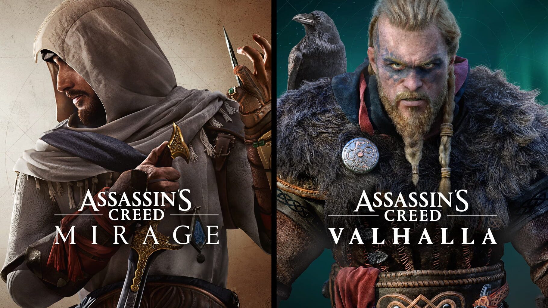 Arte - Assassin's Creed Mirage & Assassin's Creed Valhalla Bundle