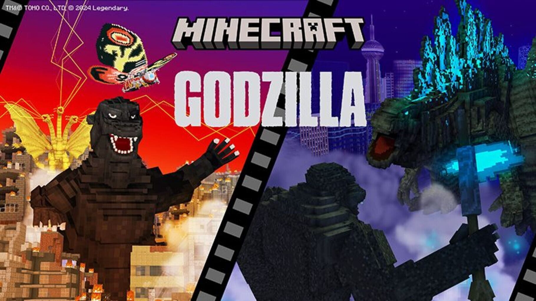 Arte - Minecraft: Godzilla