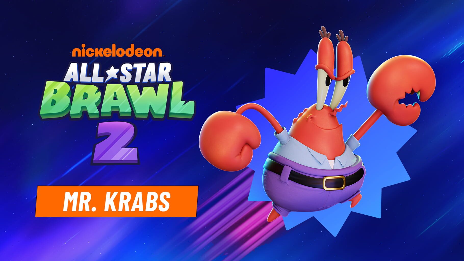 Arte - Nickelodeon All-Star Brawl 2: Mr. Krabs Brawl Pack