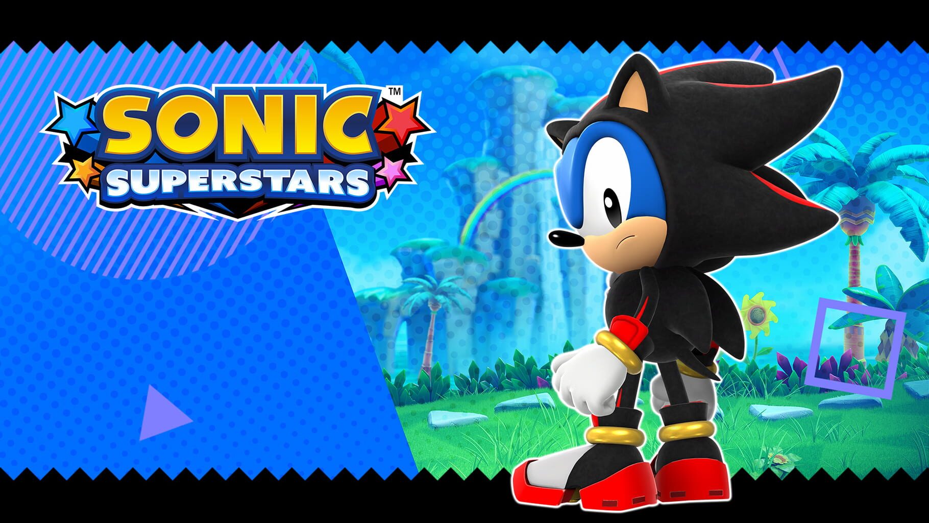 Arte - Sonic Superstars: Shadow Costume for Sonic