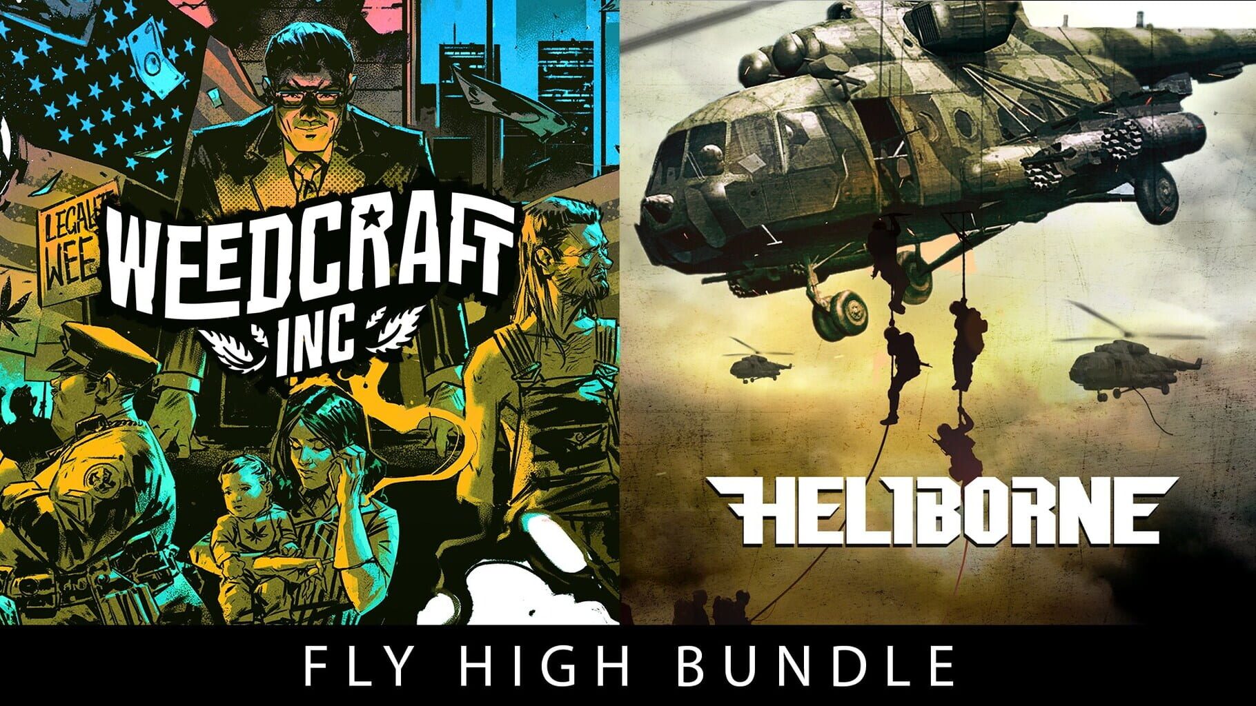 Arte - Weedcraft Inc + Heliborne: Fly High Bundle