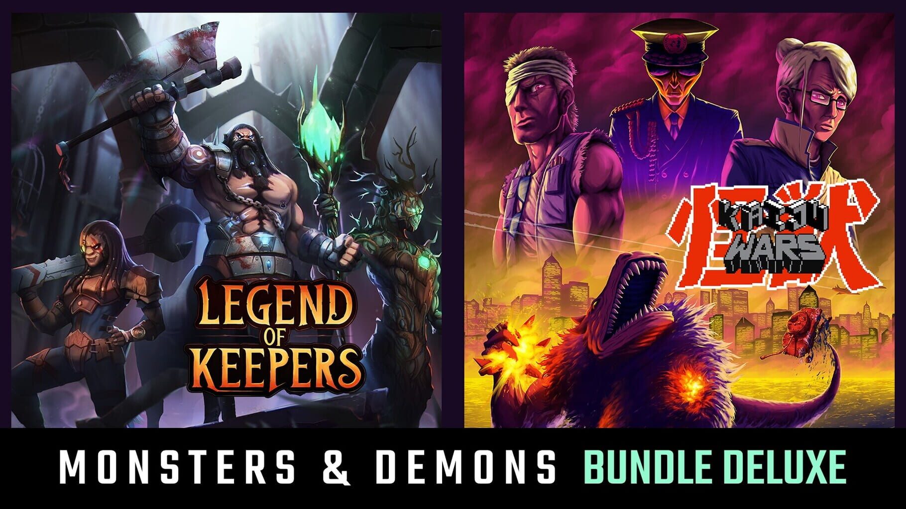 Arte - Kaiju Wars + Legend of Keepers: Monsters & Demons Deluxe Bundle