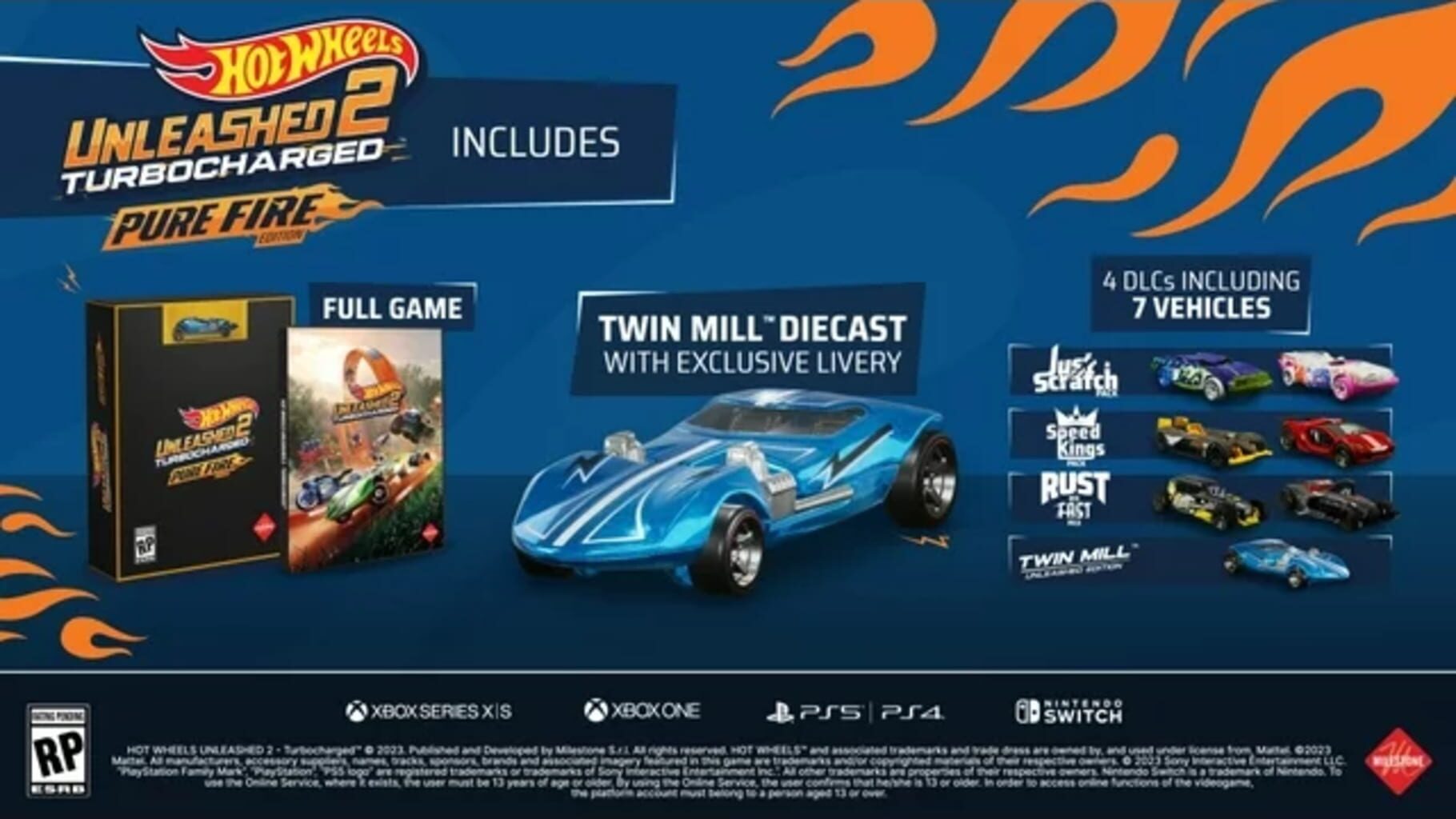 Arte - Hot Wheels Unleashed 2: Turbocharged - Pure Fire Edition