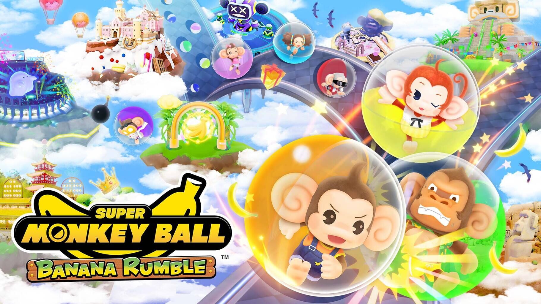Super Monkey Ball: Banana Rumble artwork