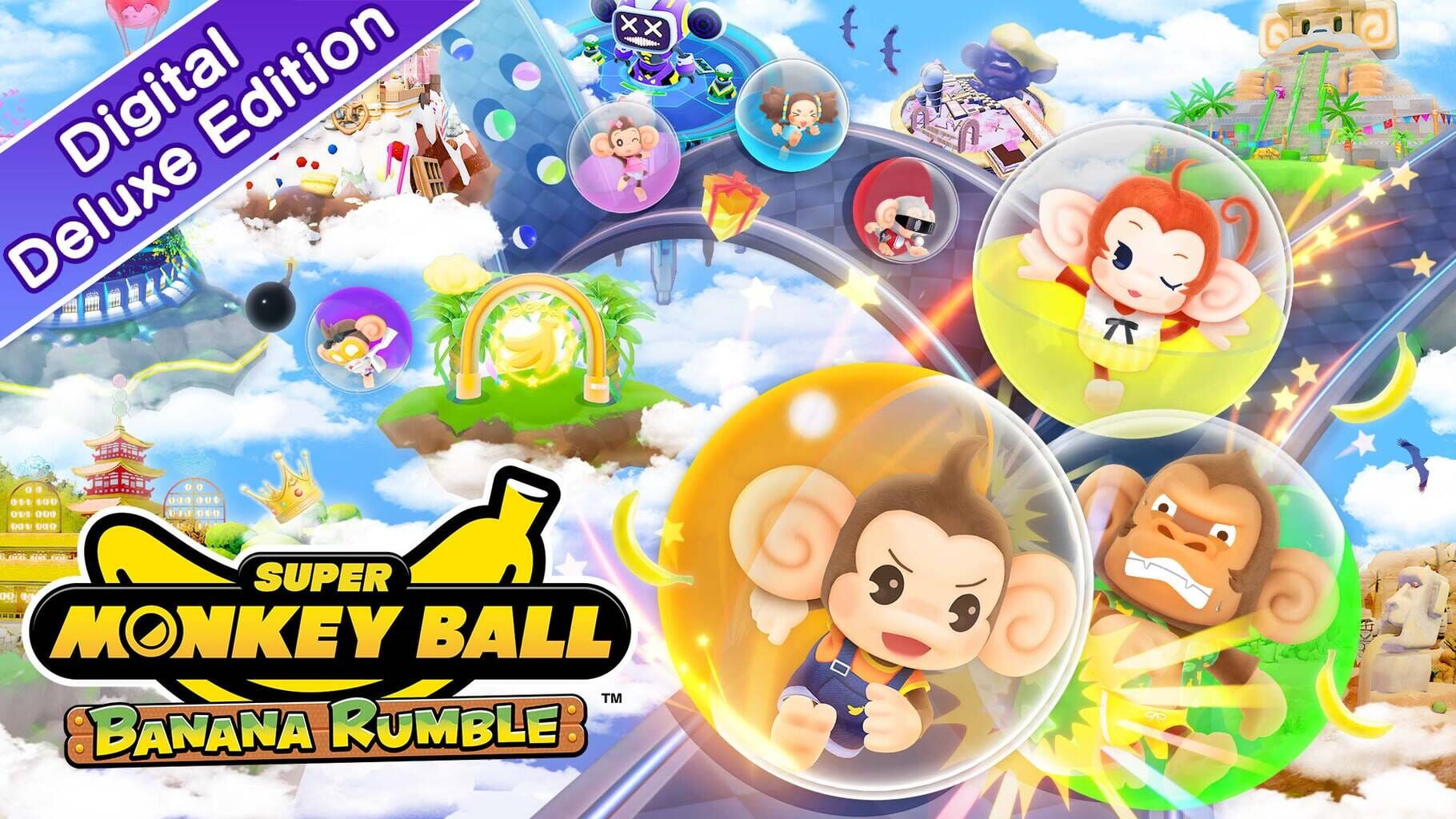 Super Monkey Ball: Banana Rumble - Digital Deluxe Edition artwork