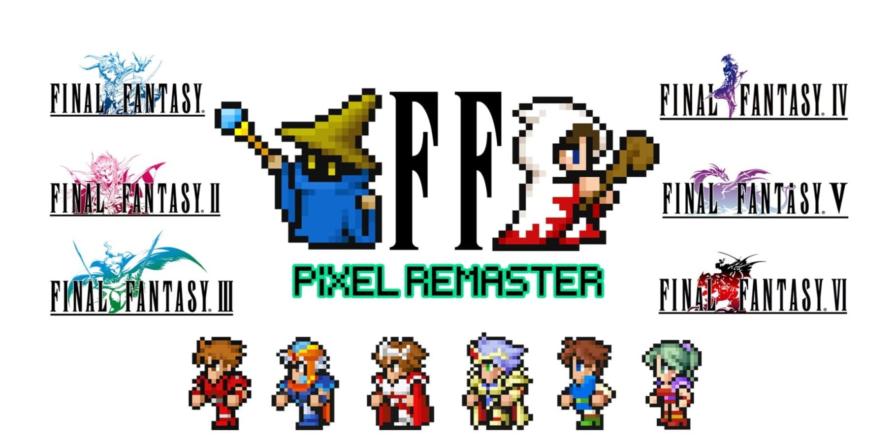 Final Fantasy: Pixel Remaster Collection artwork