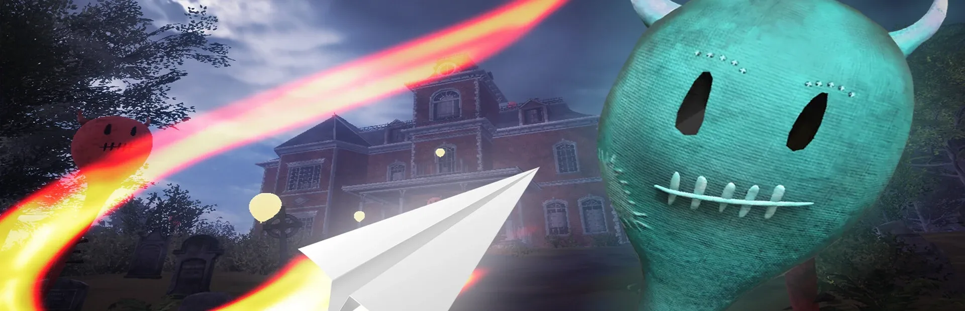 Paper Plane Arena: The Haunted House