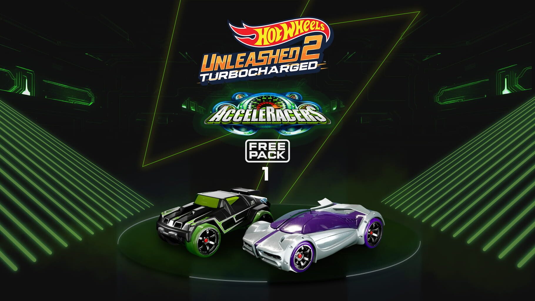 Hot Wheels Unleashed 2: AcceleRacers Free Pack 1