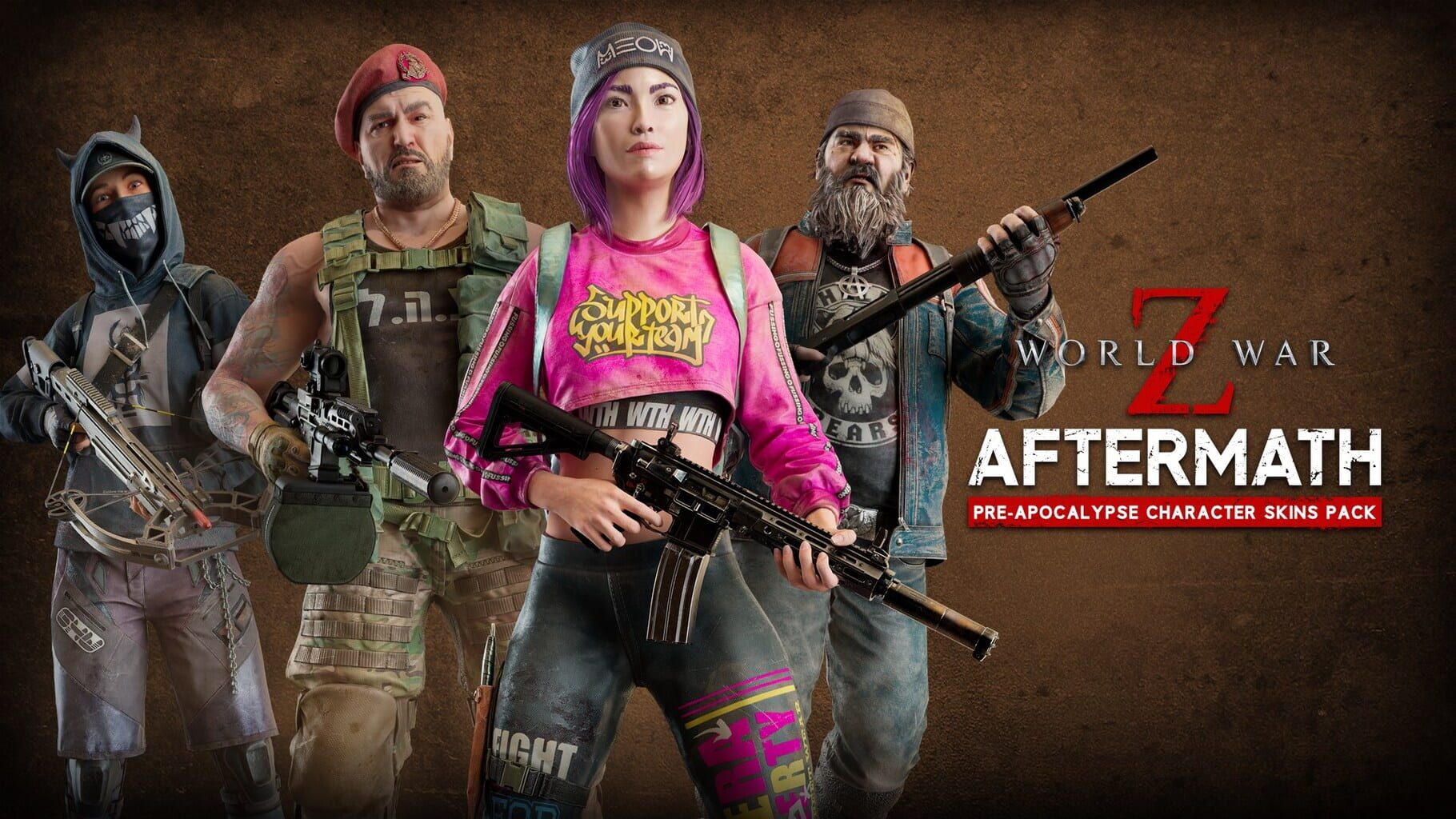 Arte - World War Z: Aftermath - Pre-Apocalypse Character Skins Pack