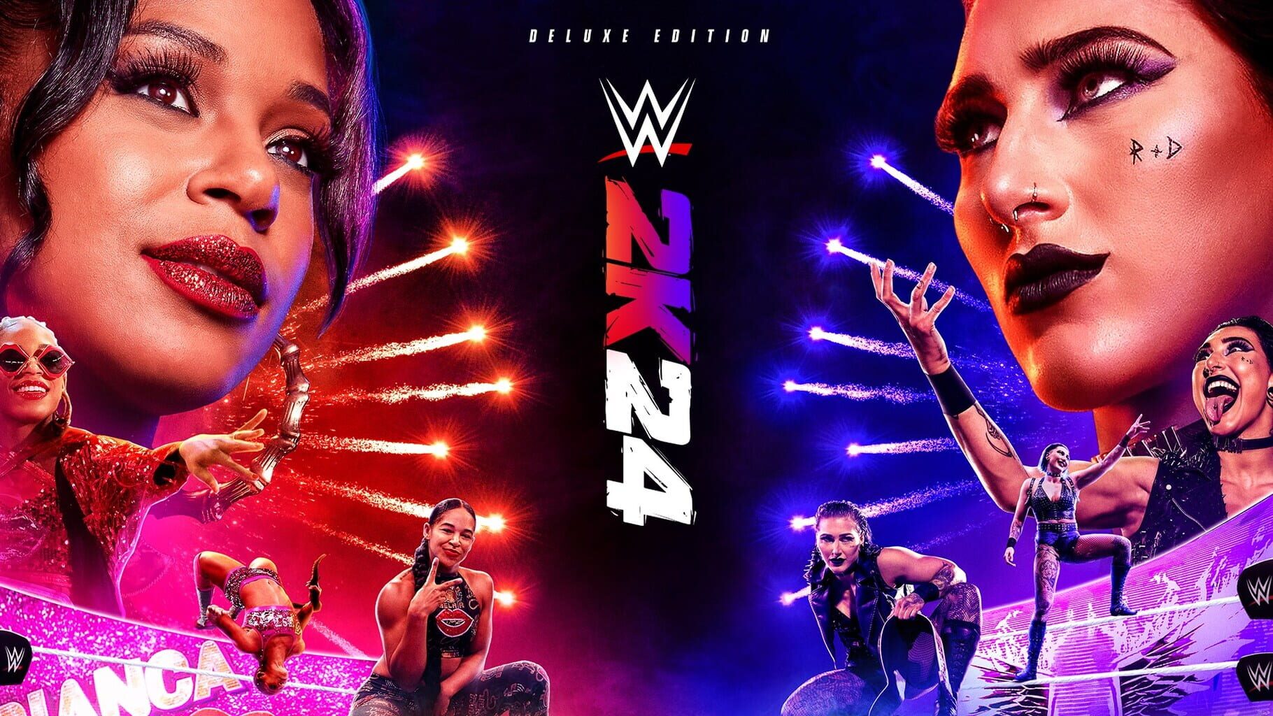 Arte - WWE 2K24 Deluxe Edition