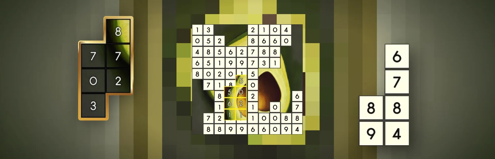 Color Hunt: Number Jigsaw Puzzle