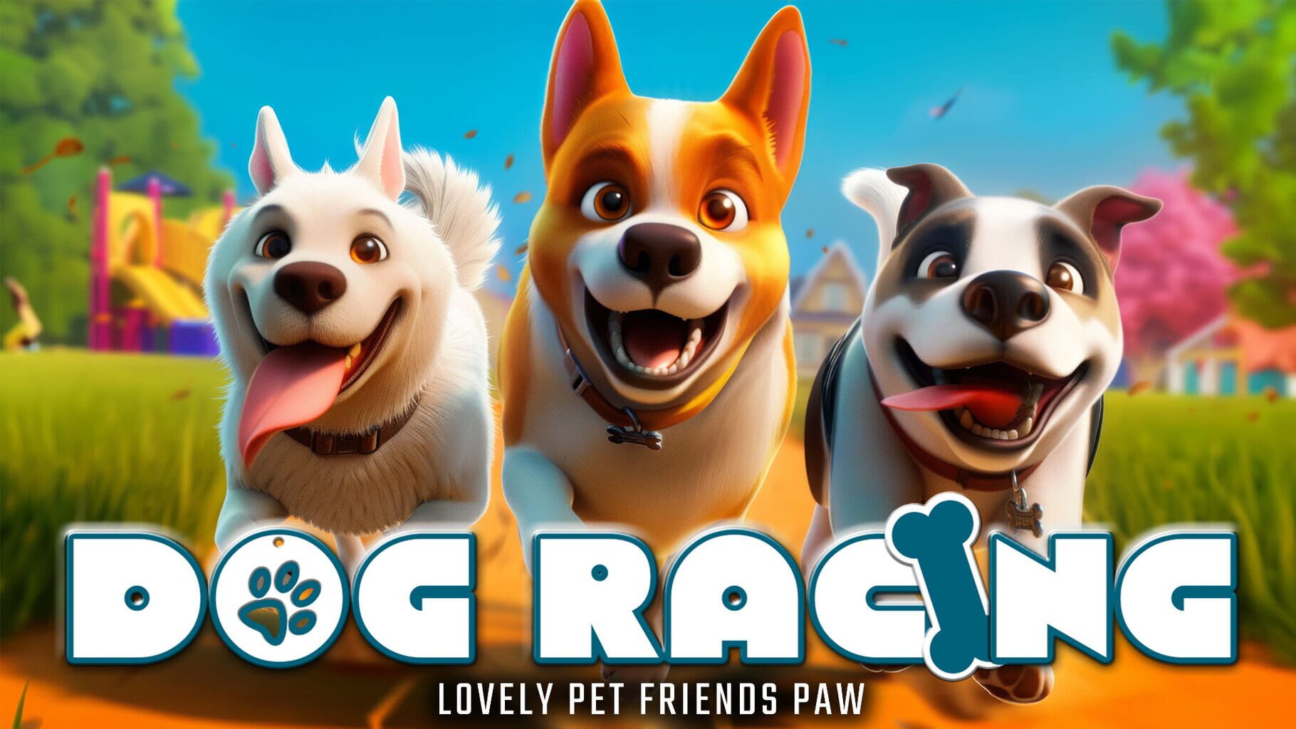 Dog Racing: Lovely Pet Friends Paw artwork