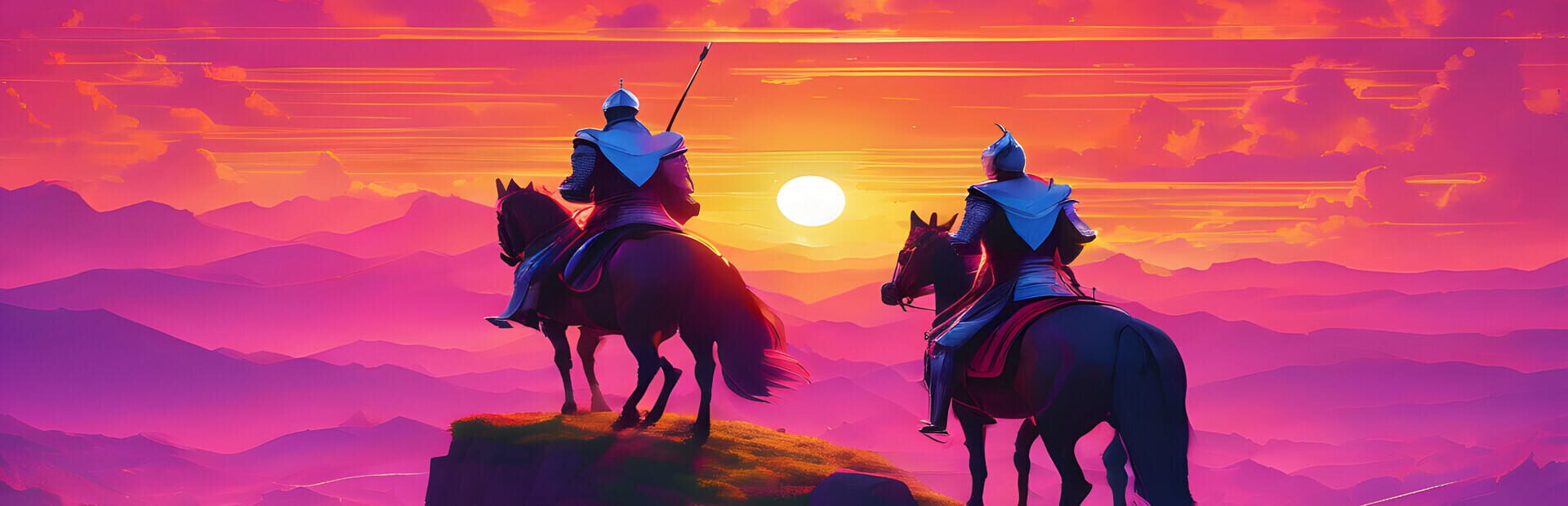 Artwork for OG Puzzlers: Synthwave Knights