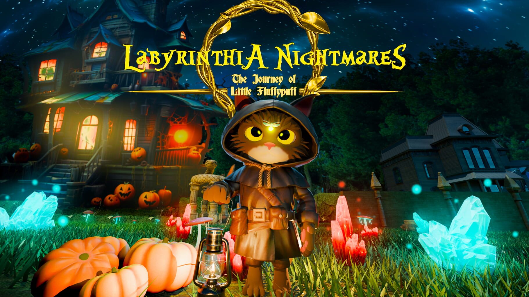 Labyrinthia Nightmares: The Journey of Little Fluffypuff artwork