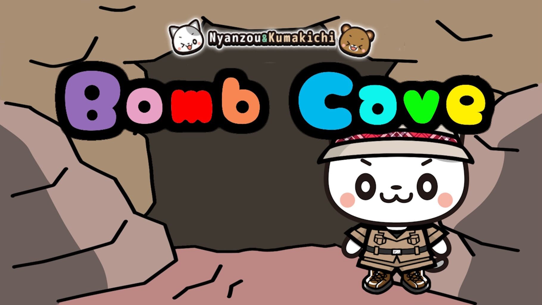 Nyanzou & Kumakichi Bomb Cave artwork